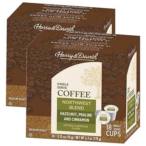 Harry \u0026 David Northwest Blend Single-Serve Coffee Cups 18 count (Two-Pack)
