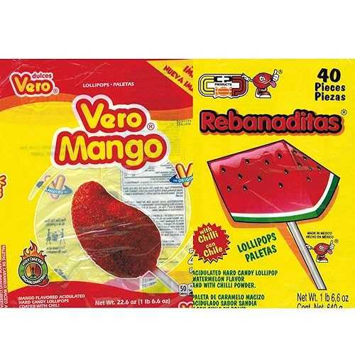 舌 マンゴーとレバナディタス パ萵苣 バンドル Vero Mango and Rebanaditas Paletas Bundle