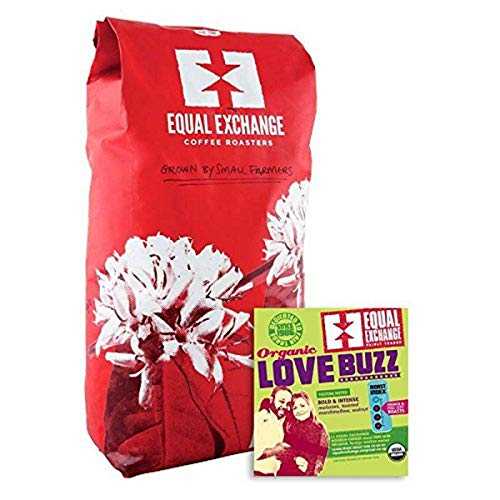 Equal Exchange オーガニック 優しいこと バズ バルク 珈琲、5 重量ポンド Equal Exchange Organic Love Buzz Bulk Coffee, 5 Pound