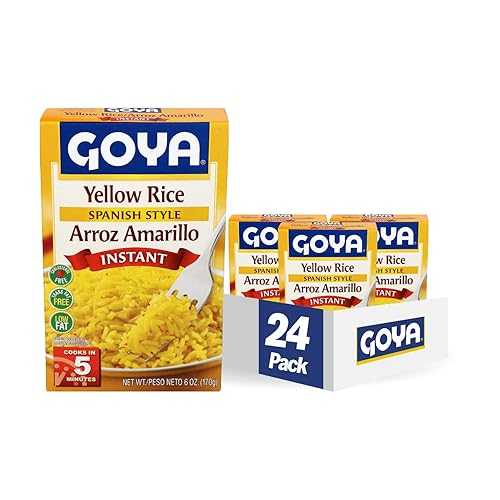 Goya Foods インスタントイエローライス、エスパニア風、6薬局衡オンス(24個風呂敷き包み) Goya Foods Yellow Rice Mix, 7 Ounce (Pack of 12)