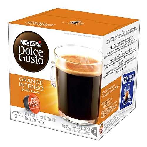 NESCAF・・?・・?° Dolce Gusto Coffee Capsules, Grande Intenso, 48 Single Serve Pods, (Makes 48 Cups) 16 Count (Pack of 3) Nescaf・・ Dolce Gusto NESCAF Dolce Gusto Coffee Capsules, Grande Intenso, 48 Single Serve Pods