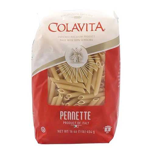 コラビータ パスタ - ペンネメッツァネ(ペンネート)、1ポンド 入 20 Colavita Pasta - Penne Mezzane (Pennette), 1 Pound - Pack of 20|Glomarket