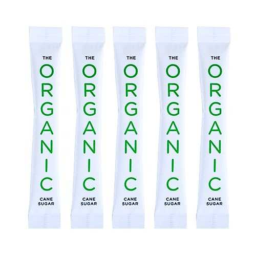 SUGART - THE ORGANIC CANE SUGAR - 2000 individual Serving Stick Packets - USDA & U Parve/Kosher certified|Glomarket