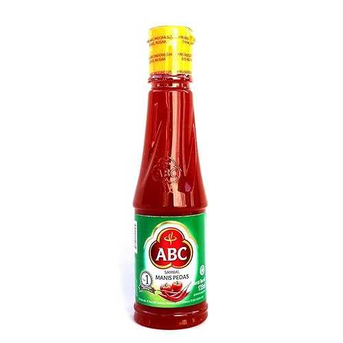 ABC サンバル マニス ペダス (熱っぽい \u0026 愛くるしげ 出どころ)、135 ml (3 個風呂敷き包み) ABC Sambal Manis Pedas (Hot \u0026 Sweet Sauce), 135 Ml (Pack of 3)