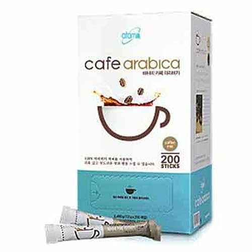 アトミ 200 突っ支い棒 喫茶店 アラビカ インスタント 珈琲 入り合わせる アラビカ 珈琲 \u0026 自然的 カゼイン Atomy 200 Sticks Cafe Arabica Instant coffee mix Arabica Coffee \u0026 Natural Casein