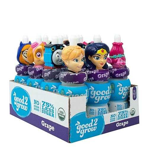 good2grow Good 2 Grow Single Serve Juicy Waters Grape, 6 Fluid Ounce - 12 per case.