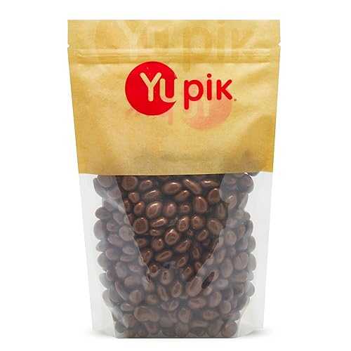 Yupik Milk Chocolate Covered Cranberries, 2.2 重量ポンド (35.2 薬局衡オンス), Kosher, Dried Fruits, Dried Cranberries Dipped インチ Fine Milk Chocolate, Smooth \u0026 Chewy, Sweet Snacks, Chocolate Candy, For Topping \u0026 Baking