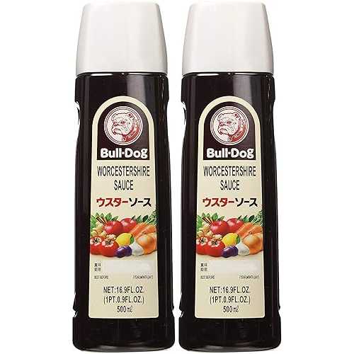 Bull-Dog Worcestershire Sauce 16.9 Fl. Oz. (2 Bottles)