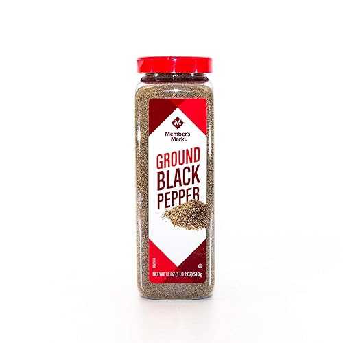 Member\u0027s Mark Ground Black Pepper (18 Ounce)(Pack of 2)