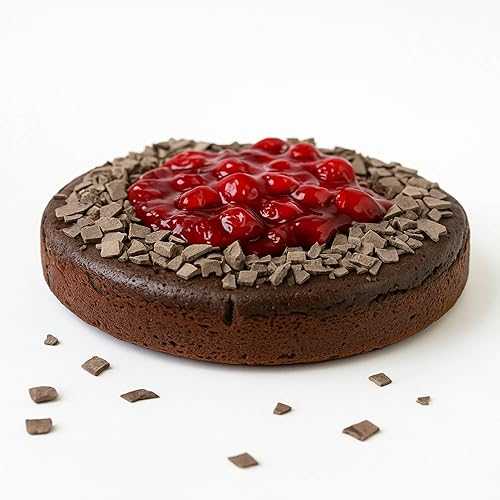 Andy Anand Sugar Free Chocolate Strawberry Cake, 9-Inch Gourmet Gift, Handcrafted, No Preservatives, Amazingly Delicious, Traditional Recipe Diabetic Friendly of Pure Indulgence (2.5 重量ポンド) ANDY ANAND CHOCOLATIER Andy Anand