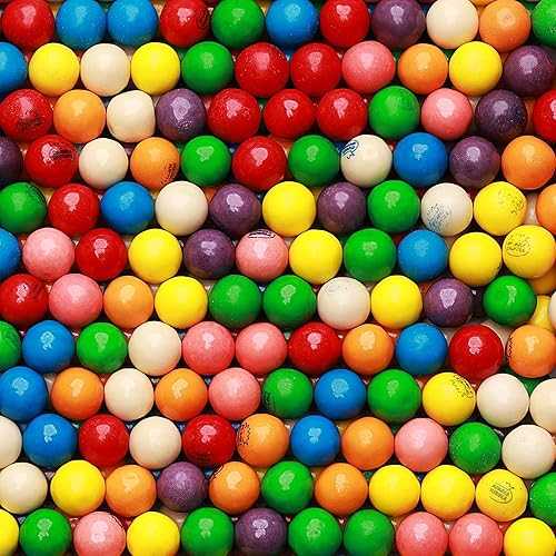 Global Gumball Gumballs for Gumball Machine - 0.5 Inch Mini Gumballs - 4 Lb Bulk Gum Balls for Kids - Gumball Machine Refills - 1040 Pcs Bulk Pack - Chewing Bubble Gum for Kids