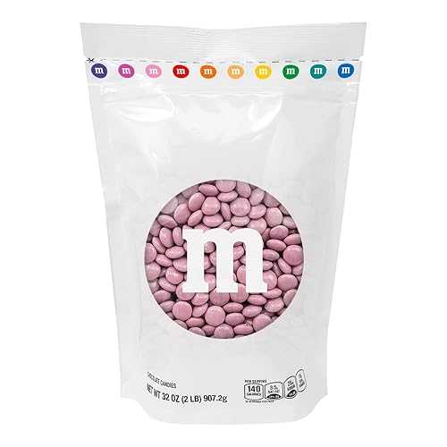 M\u0026M\u0027S WORLD Pink Milk Chocolate Candy 2重量ポンド Resealable Pack for Party Favors Decor Baby Shower Gender Reveal Valentines Day and Dessert Tables M\u0026M S WORLD Pink Milk Chocolate Candy 2重量ポンド Resealable Pack for Party Favors D