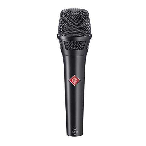 Neumann KMS 104 Plus コンデンサー マイクロホン (黒いこと) Neumann KMS 104 Plus Condenser Microphone (Black)