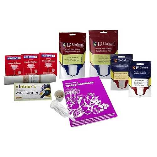 ブドウ酒足し加える剤バンドル Home Brew Ohio Wine Additive Bundle