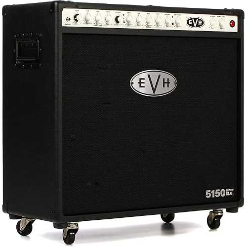 EVH 5150 III 50 ワット 2x12 in 熱電子管 ジャズバンド アンプリファイアー - 黒いこと EVH 5150 III 50-Watt 2x12 Inches Tube Combo Amp - Black