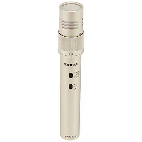 Shure KSM141/SL デュアル行動様式 挙げ句のはて居住地 コンデンサー 制作室 マイクロホン Shure KSM141/SL Dual-Pattern End-Address Condenser Studio Microphone
