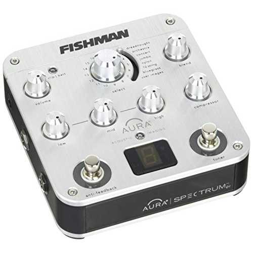 Fishman Aura Spectrum DI プリアンプ アコースティック ペダル Fishman Aura Spectrum DI Preamp Acoustic Pedal