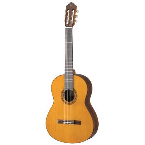 ヤマハ CG182C 益荒男 シダー とっ始め 古典派音楽 ギター - 自然的 Yamaha CG182C Solid Cedar Top Classical Guitar - Natural