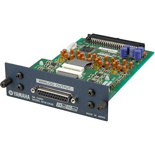 ヤマハ 8 通信路、24 ビット AES I/O 歌留多 Yamaha 8-Ch, 24 Bit AES I/O Card