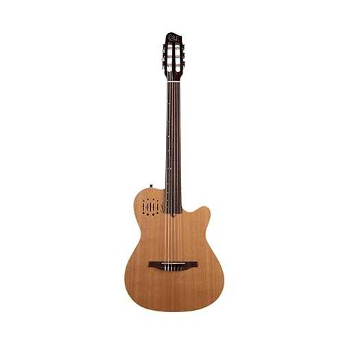 Godin Multiac ナイロン アンコール アコースティック エレクトリック 古典派音楽 ギター、自然的 Godin Multiac Nylon Encore Acoustic Electric Classical Guitar, Natural