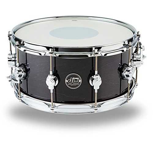DW Performance Series Snare Drum - 6.5 Inches X 14 Inches Ebony Stain Lacquer