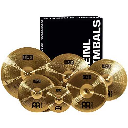 Meinl シンバル 百貨店 書き割り ボックス席 容器に並べる、14 in ご機嫌かぶり笠、20 in ライド、16 in 衝突、18 in 衝突、16 in 瀬戸もの、10 in スプラッシュ - HCS 伝統的 為し終える 金管楽器 - ＦＲＧ製、2