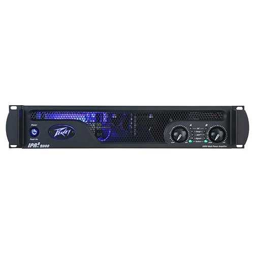 Peavey IPR2 2000 軽さ力強さアンプリファイアー Peavey IPR2 2000 Lightweight Power Amp, Black (IPR22000)