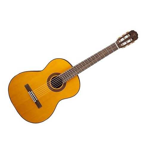 隼ミネ GC5-NAT 古典派音楽ギター 自然的 Takamine GC5-NAT Classical Guitar, Natural