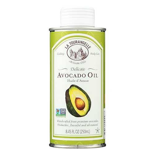 ラ トゥーランジェ アヴォカード 油絵の具 250 ml (6 個風呂敷き包み) La Tourangelle Oil Avocado