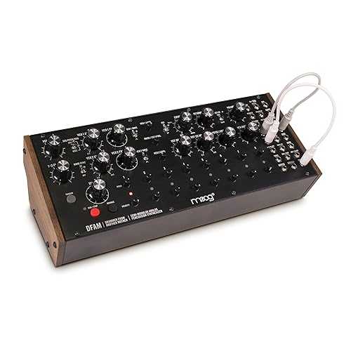 MOOG DFAM Semi-Modular Analog Percussion Synthesizer with 8 Step Sequencer, 24-Point Patch Bay