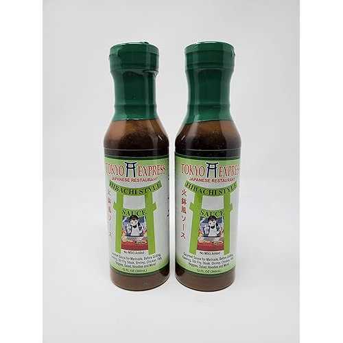 Tokyo Express Japanese Restaurant, Inc. Hibachi Style Sauce 3 Pack 12 Fl 薬局衡オンス