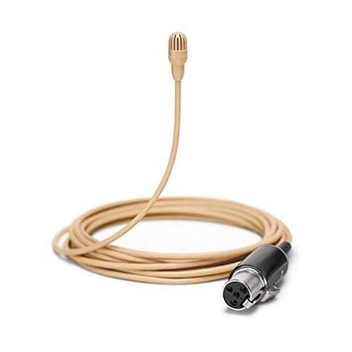 Shure TwinPlex TL47T O-MTQG Omnidirectional Lavalier Microphone with TA4F Connector - Tan