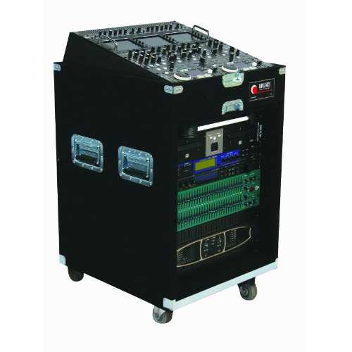 オデッセイ CXP1112W 労働者階級 ジャズバンド 引っ敷き敷き仕合わせ (凹型ハードウエアと車輪付き添い人): 蓋 11u、召し使い 12u Odyssey CXP1112W Pro Combo Carpeted Rack With Recessed Hardware And Wheels: 11u Top, 12u Bottom