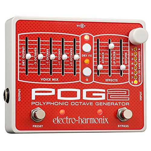 Electro-Harmonix POG2 ポリフォニック・オクターブ・ジェネレーター Electro-Harmonix POG2 Polyphonic Octave Generator