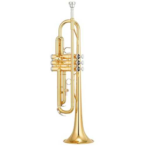 ヤマハ YTR-2330 標準尺度 Bb 唐人笛 Bb 唐人笛 Yamaha YTR-2330 Student Bb Trumpet - Gold Lacquer
