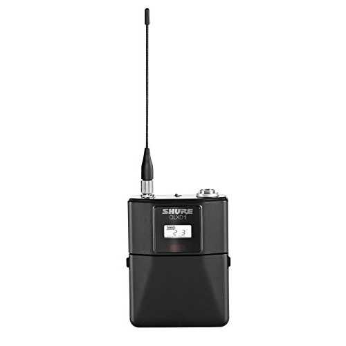 Shure QLXD1 無線電話 上半身容器に並べる トランスミッター、G50 Shure QLXD1 Wireless Bodypack Transmitter, G50