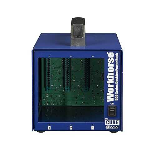 ラジアルエンジニアリング ラジアル主力正六面体 デスクトップパワーラック Radial Engineering Radial Workhorse Cube Desktop Power Rack