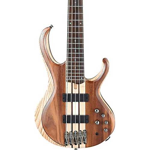 Ibanez BTB745 5弦エレクトリックベースギター 置き目グロス自然的 Ibanez BTB745 5-String Electric Bass Guitar Low Gloss Natural
