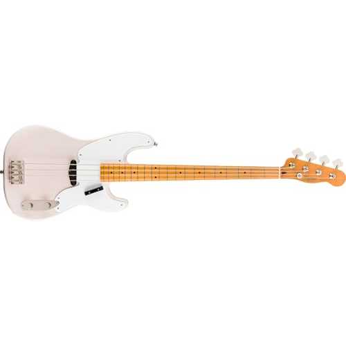 Fender Squier Classic Vibe 50s Precision Bass, White Blonde, Maple Fingerboard