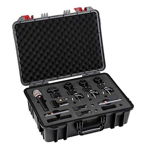 sE Electronics V Pack Club (V 蹴りつける、2 x V 音楽的リズム/V クランプ、V7X および sE7 ステレオ 有りの実付き添い人) sE Electronics V Pack Club with V Kick, 2 x V Beat/V Clamp, V7X and sE7 Stereo Pair