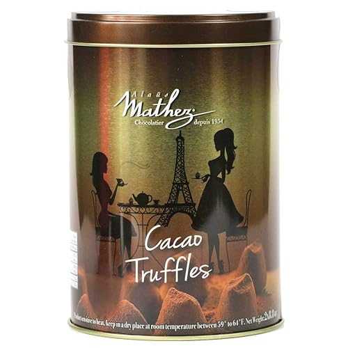 マテス ショコラティエ フレンチ ココア トリュフ 500g (ゴールド) Chocolat Mathez Mathez Chocolatier French Cacao Truffles 500g (Gold)