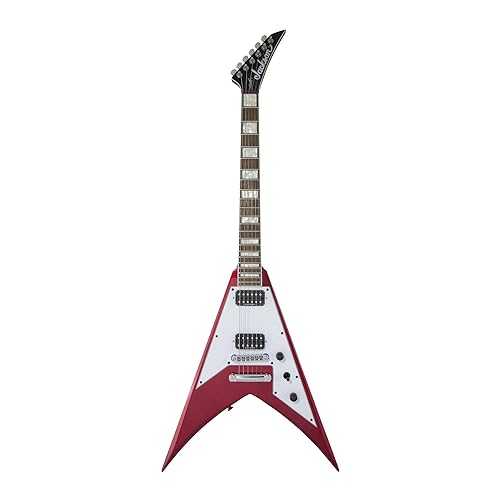 ジャクソン X 続きもの 名書き スコット イアン 第一人者 V KVXT - 砂糖菓子 アップル 赤いこと Jackson X Series Signature Scott Ian King V KVXT - Candy Apple Red