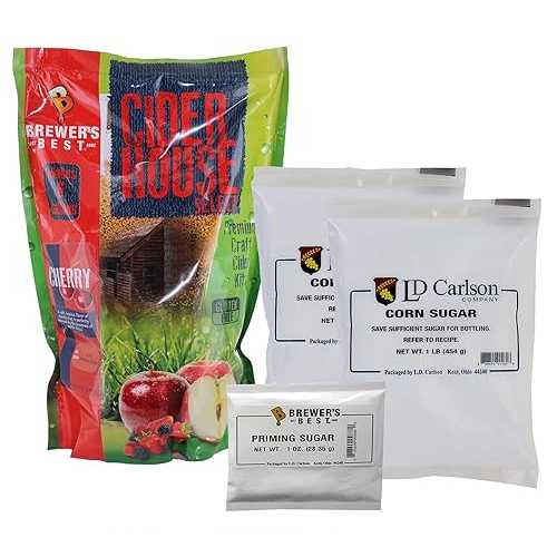 サイダーハウスセレクト 桜んぼう炭酸飲料営造一揃いの道具 (5.3重量ポンド) The Homebrew Shop Cider House Select Cherry Cider Making Kit (5.3 重量ポンド)