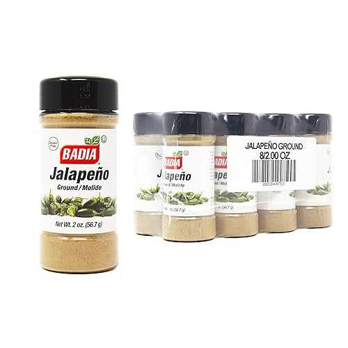 バディア ハラペーニョ 地びた、2薬局衡オンス (8個容器に並べる) Badia Jalapeno Ground, 2 Oz (Pack Of 8)