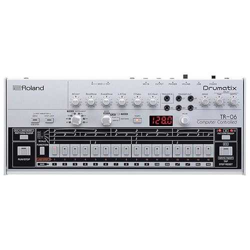Roland TR-06 Boutique パウダーコンパクト・膜鳴楽器・器械を今めかしいに引き上げる評価 Roland TR-06 Boutique Compact Drum Machine with Modern Upgrades
