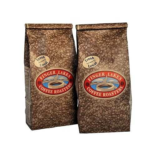 Finger Lakes Coffee Roasters、ニカラグア セゴビア 珈琲、100% オーガニック/公明正大取り替えっこ、討ち止める、16 薬局衡オンス 御徒面子 (2 個容器に並べる) Finger Lakes Coffee Roasters, Nicaraguan Segovia Coffee, 100% Organic/Fair Trade, Ground, 16-ou