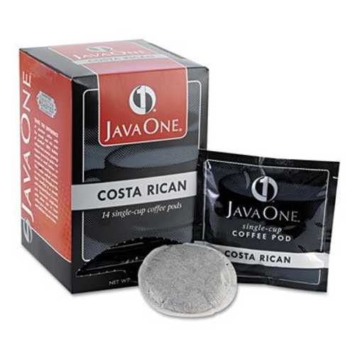 java One コーヒーポッド - コスタリカ - 14カラット (6個風呂敷き包み) java Trading Co. java One Coffee Pods - Costa Rican - 14コンピュータ断層撮影法 (Pack of 6)