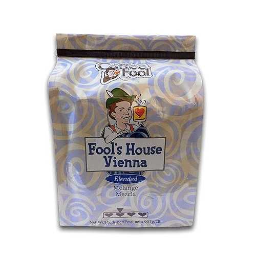 Coffee Fool\u0027s House Vienna, 2 Pound (Whole Bean) The Coffee Fool Coffee Fool s House Vienna, 2 Pound (Whole Bean)