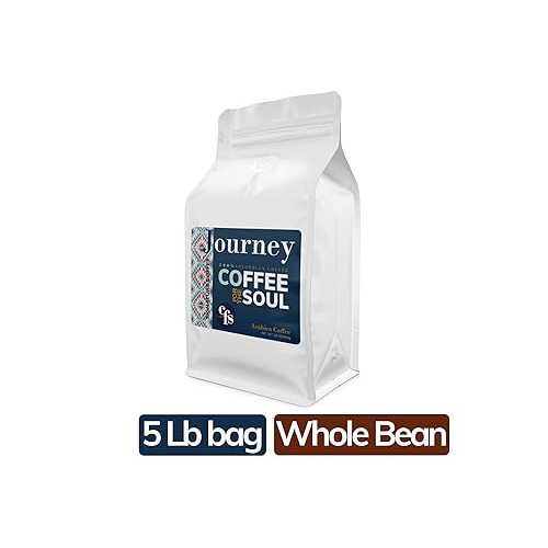 CFS - 魂の利得の珈琲 - 周遊 5 LB - 100% アラビカ - コロンビア交ぜあわせる - ホールビーン CFS - Coffee For the Soul - Journey 5 LB - 100% Arabica - Colombian blend - WHOLE BEAN