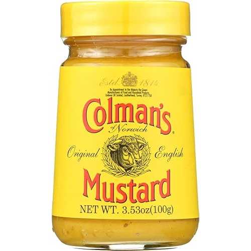 コルマンズ オブ 知識 目あたらしい イングリッシュ 洋芥子 100 g (12 個風呂敷き包み) Colman\u0027s Colmans of Norwich Original English Mustard 100 g (Pack of 12)